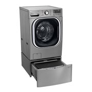 LG TWINWash™ , Washer & Dryer, 22.5 / 11 Kg, 6 Motion Direct Drive, TrueSteam™, ThinQ, F0K1CHK2T2_FF70E1UDNK12, thumbnail 13