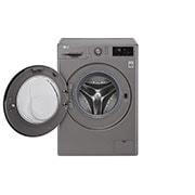 LG Front Load Washer, 6 Kg, 6 Motion Direct Drive, Add Item, ThinQ, F2J5NNP7S, F2J5NNP7S, thumbnail 2