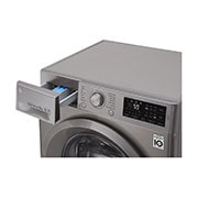 LG Front Load Washer, 6 Kg, 6 Motion Direct Drive, Add Item, ThinQ, F2J5NNP7S, F2J5NNP7S, thumbnail 5