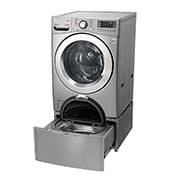 LG TWINWash™, Washer & Dryer, 21.5 / 10 Kg, 6 Motion Direct Drive, TrueSteam™, ThinQ, F0K2CHK2T2_FF70E1UDNK12, thumbnail 13