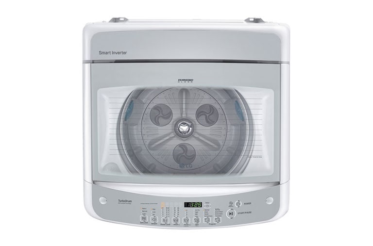 LG Top Load Washer, 12 Kg, Smart Inverter Control, Smart Motion, TurboDrum™, Smart Diagnosis™, T1266NEFT, thumbnail 3