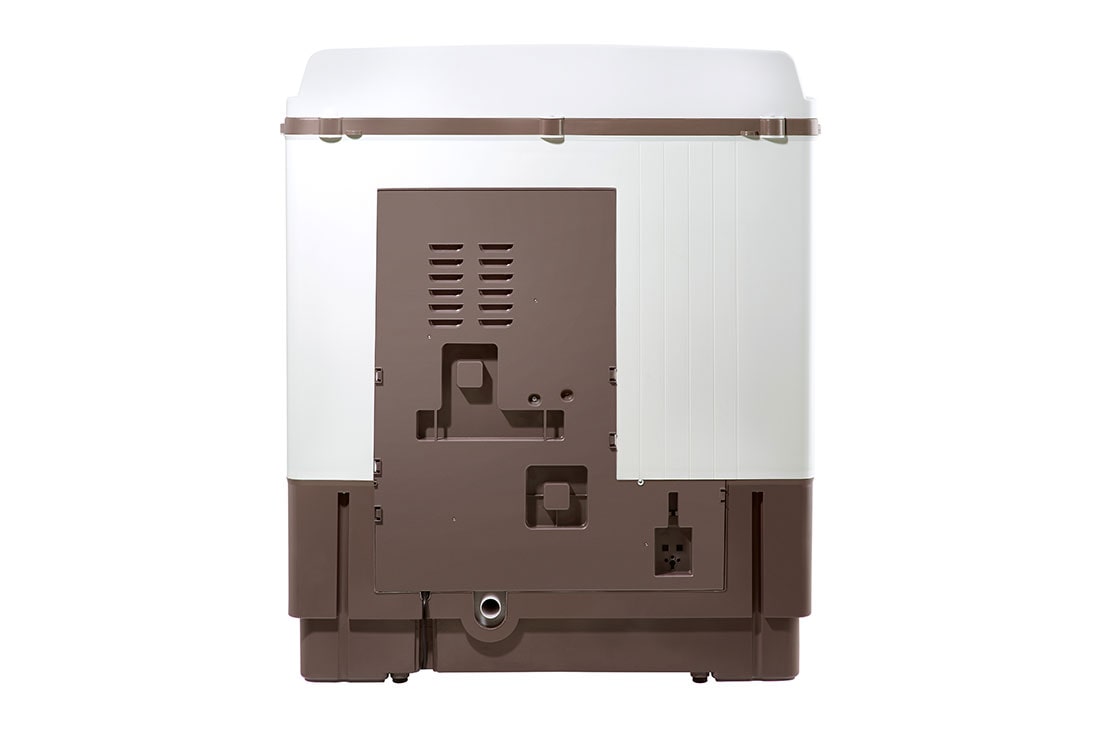 LG 10kg Twin Tub Washing Machine, White, P1460RWNL, P1460RWNL