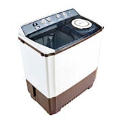 LG 10kg Twin Tub Washing Machine, White, P1460RWNL, P1460RWNL, thumbnail 6