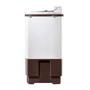 LG 10kg Twin Tub Washing Machine, White, P1460RWNL, P1460RWNL, thumbnail 10