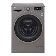 LG Front Load Washer, 9 Kg, 6 Motion Direct Drive, Add Item, Smart Diagnosis™, F4J7FNP8S, thumbnail 1