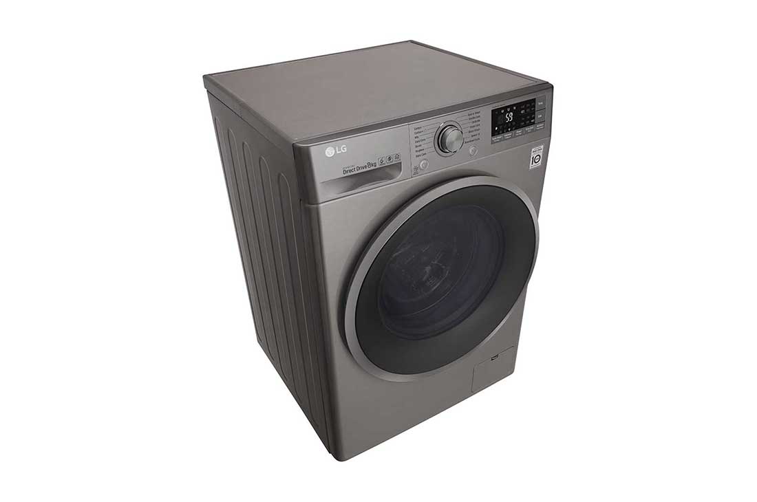 LG Front Load Washer, 9 Kg, 6 Motion Direct Drive, Add Item, Smart Diagnosis™, F4J7FNP8S, thumbnail 8