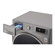 LG Front Load Washer, 9 Kg, 6 Motion Direct Drive, Add Item, Smart Diagnosis™, F4J7FNP8S, thumbnail 5