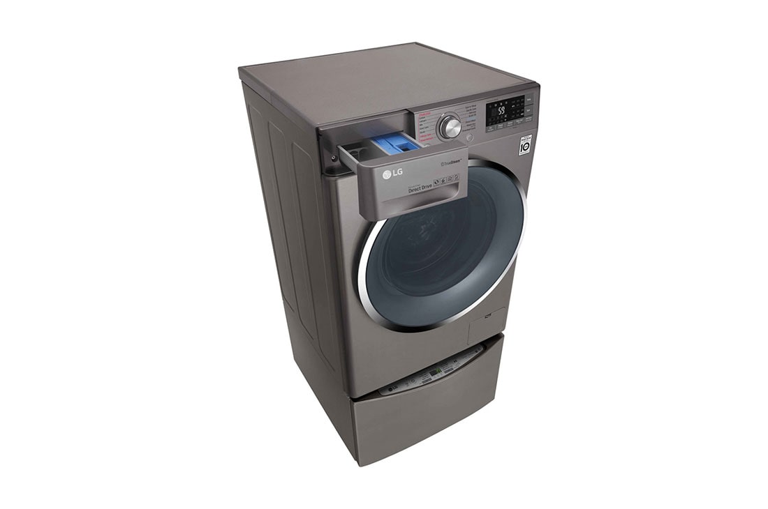LG TWINWash™, Washer & Dryer, 12 / 7 Kg, 6 Motion Direct Drive, TrueSteam™, ThinQ, F4J8JHP2SD_F8K5XNK4, thumbnail 9