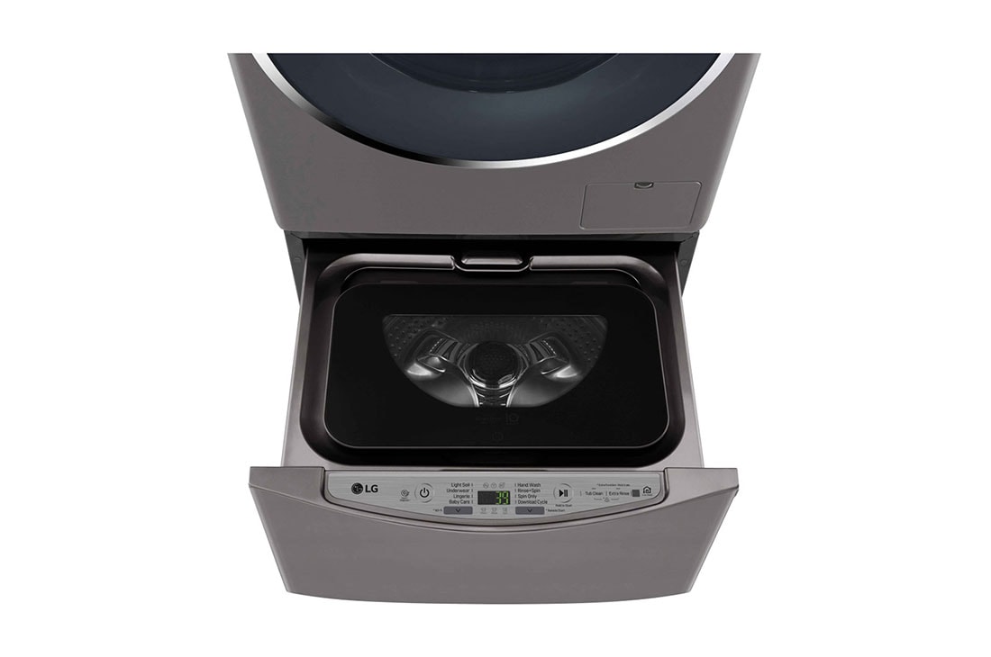 LG TWINWash™, Washer & Dryer, 12 / 7 Kg, 6 Motion Direct Drive, TrueSteam™, ThinQ, F4J8JHP2SD_F8K5XNK4, thumbnail 3