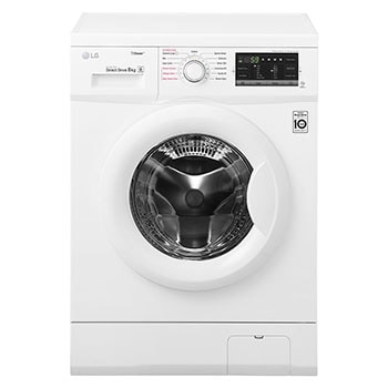 Front Load Washer, 8 Kg, 6 Motion Direct Drive, Steam Technology, Smart Diagnosis™1