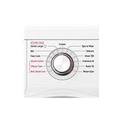 LG Front Load Washer, 8 Kg, 6 Motion Direct Drive, Steam Technology, Smart Diagnosis™, FH4G7TDY0, thumbnail 8