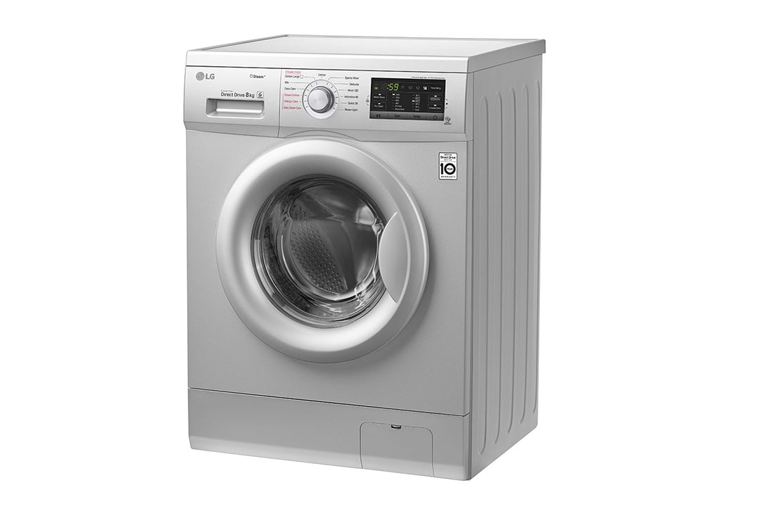 LG Front Load Washer, 8 Kg, 6 Motion Direct Drive, Steam Technology, FH4G7TDY5, thumbnail 13