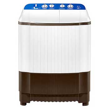 LG 8kg Twin Tub Washing Machine, Roller Jet, White1