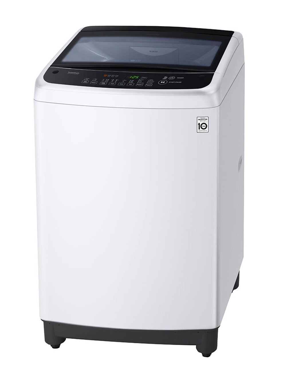 Lg 9kg top load washing sales machine with smart inverter control