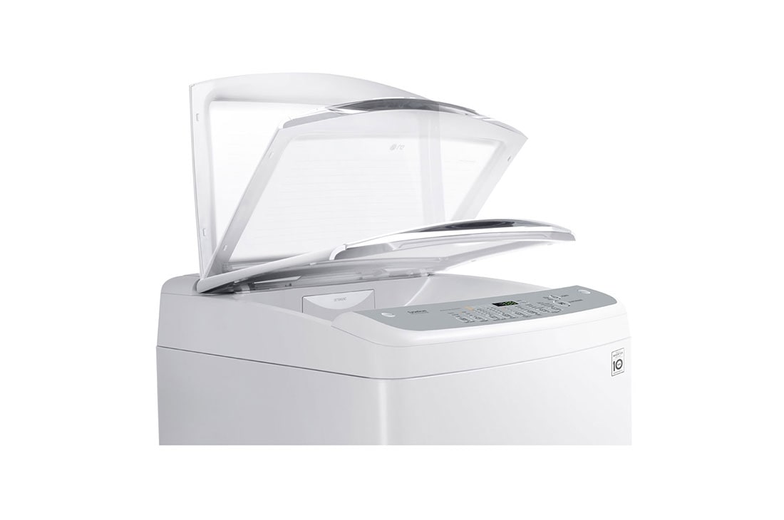LG Top Load Washer, 13 Kg, Smart Inverter Control, Smart Motion, TurboDrum™, Smart Diagnosis™, T1366NEFVF, thumbnail 5