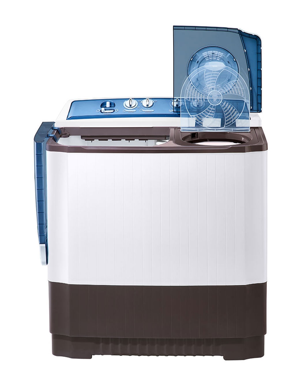 LG Twin Tub Washer 14 Kg Roller Jet 3 Wash Programs Lint Filter LG UAE