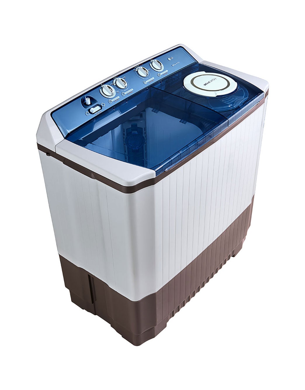 LG Twin Tub Washer, 14 Kg, Roller Jet, 3 Wash Programs, Lint Filter