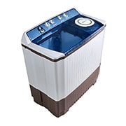 LG Twin Tub Washer, 14 Kg, Roller Jet, 3 Wash Programs, Lint Filter, P1860RWN, P1860RWN, thumbnail 6