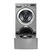 LG TWINWash™, Washer & Dryer, 21.5 / 10 Kg, 6 Motion Direct Drive, TrueSteam™, ThinQ, F0K2CHK2T2_FF70E1UDNK12, thumbnail 12