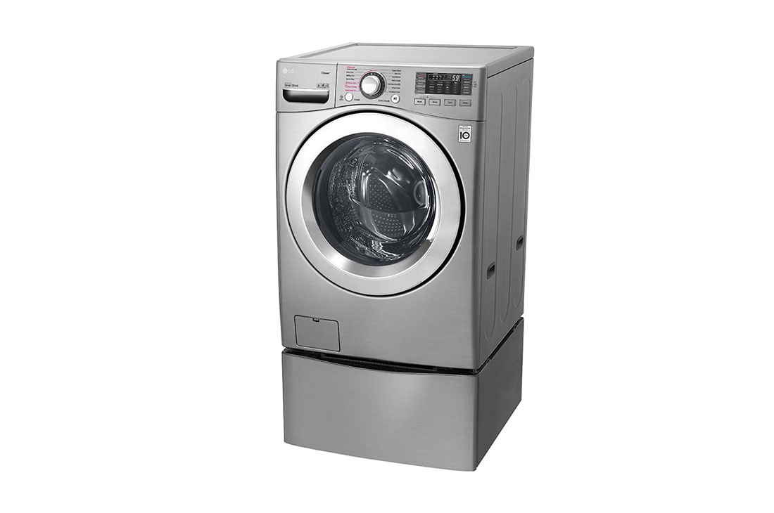LG TWINWash™, Washer & Dryer, 21.5 / 10 Kg, 6 Motion Direct Drive, TrueSteam™, ThinQ, F0K2CHK2T2_FF70E1UDNK12, thumbnail 10