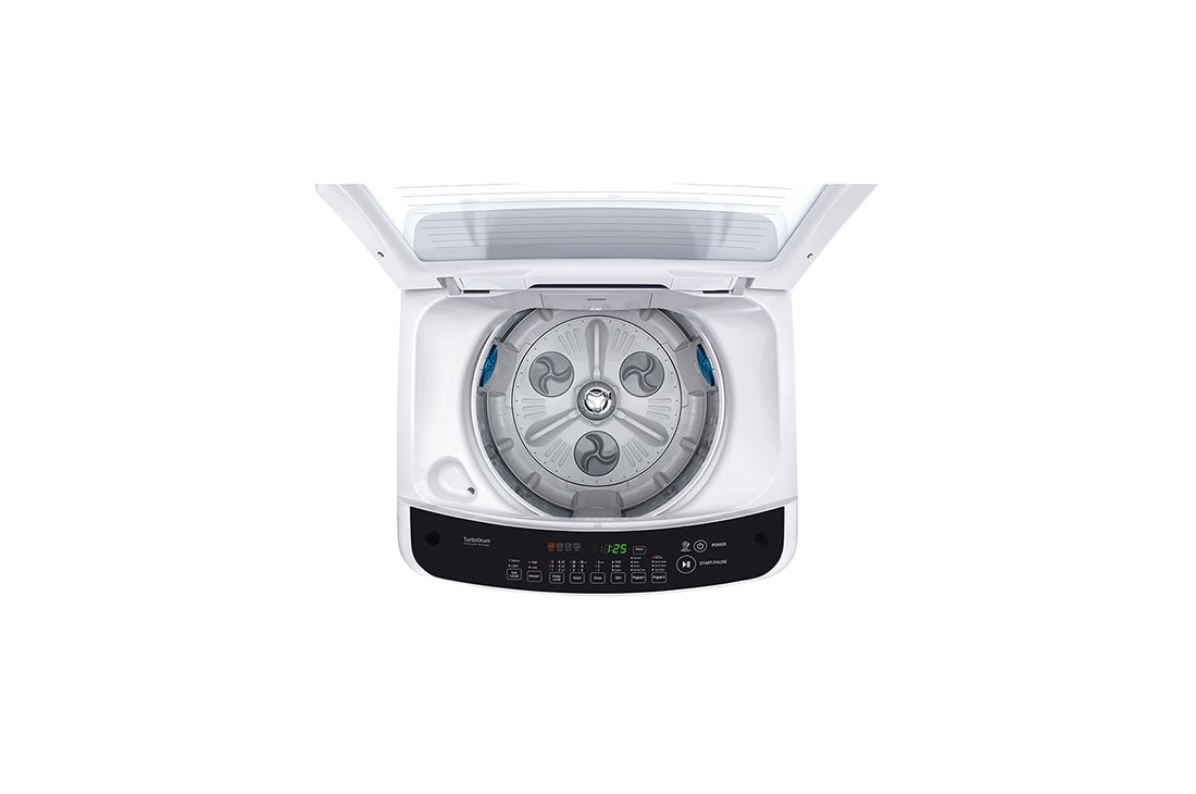 LG Top Load Washer, 9 Kg, Smart Inverter Control, Smart Motion, TurboDrum™, Smart Diagnosis™, T9588NEHVA, thumbnail 4