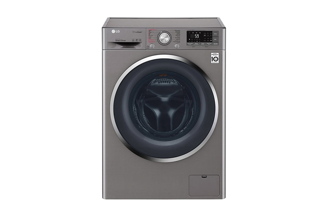 LG Washer & Dryer, 9 / 5 Kg, 6 Motion Direct Drive, Steam Technology, Add Item, ThinQ, F4J6VYP2S