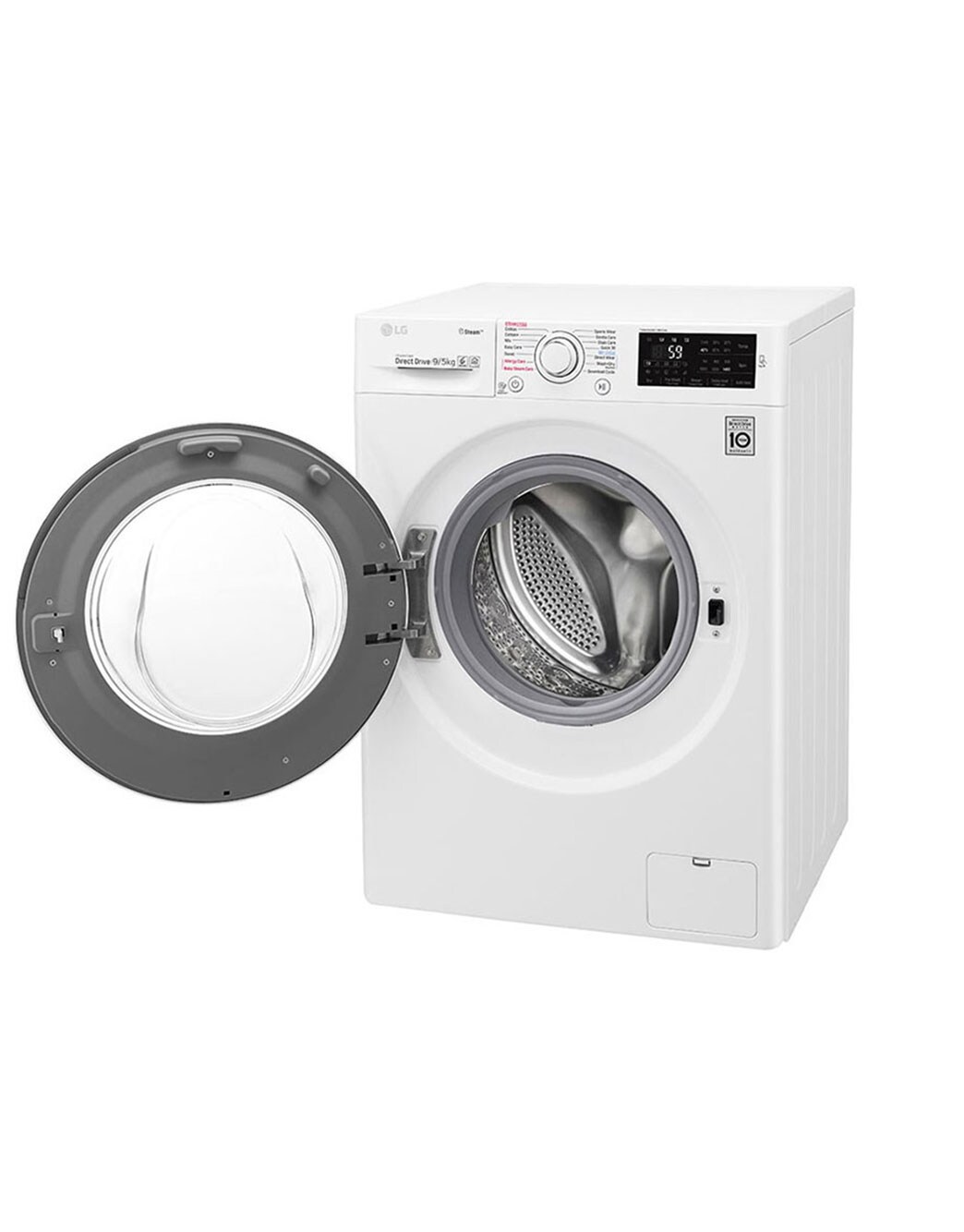 LG Washer & Dryer, 9 / 5 Kg, 6 Motion Direct Drive, Steam Technology