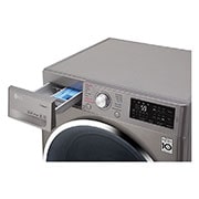 LG Washer & Dryer, 8 / 5 Kg, 6 Motion Direct Drive, Steam Technology, Add Item, ThinQ, F4J6TGP2S, F4J6TGP2S, thumbnail 5