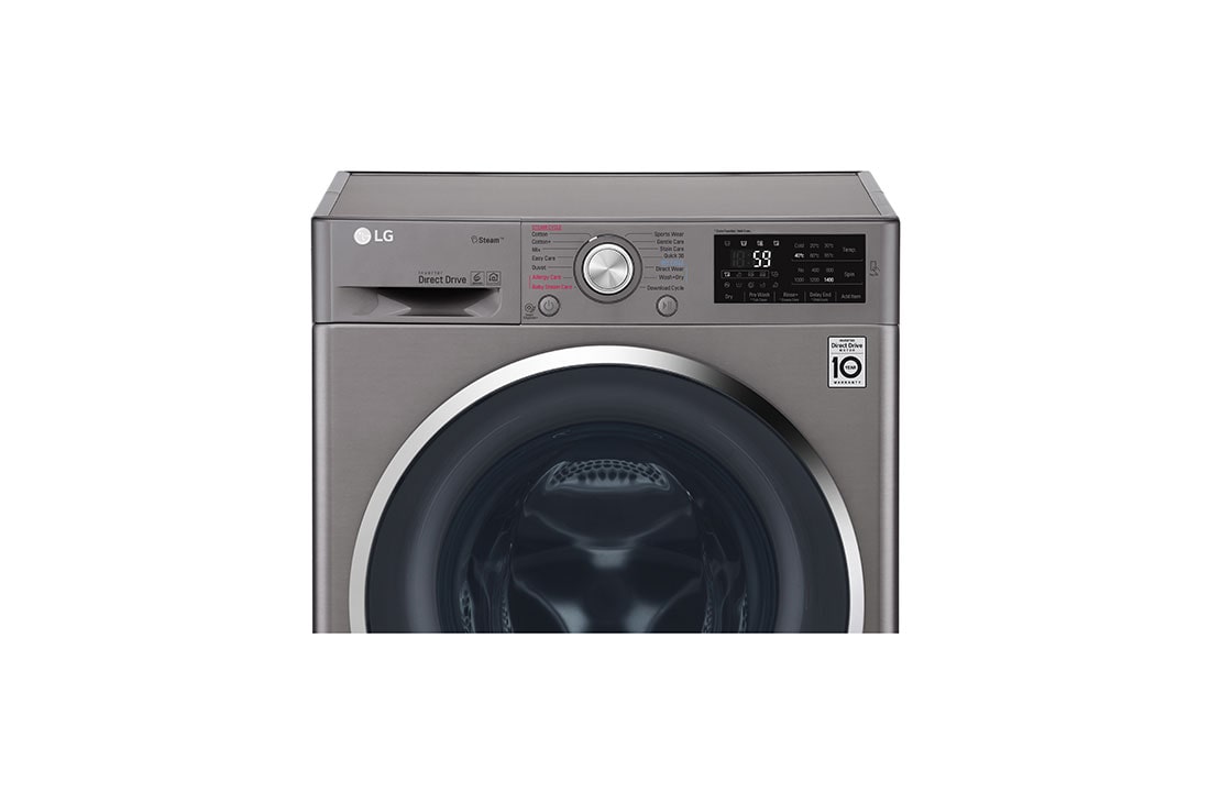 LG Washer & Dryer, 8 / 5 Kg, 6 Motion Direct Drive, Steam Technology, Add Item, ThinQ, F4J6TGP2S, F4J6TGP2S, thumbnail 4
