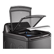 LG 24kg Top Load Washing Machine, Black, T2472EFHSTL, thumbnail 5