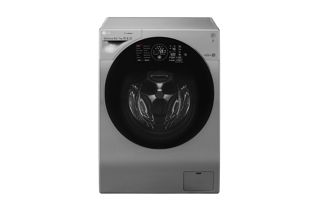 LG Washer & Dryer, 10 / 7 Kg, 6 Motion Direct Drive, Add Item, TrueSteam™, ThinQ, FH4G1JCHP6N