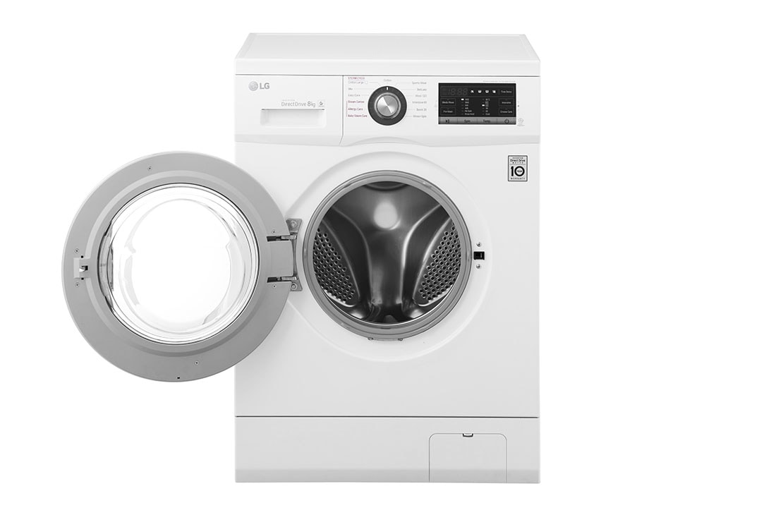 Front Load Washer 8 Kg, 6 Motion Direct Drive LG UAE