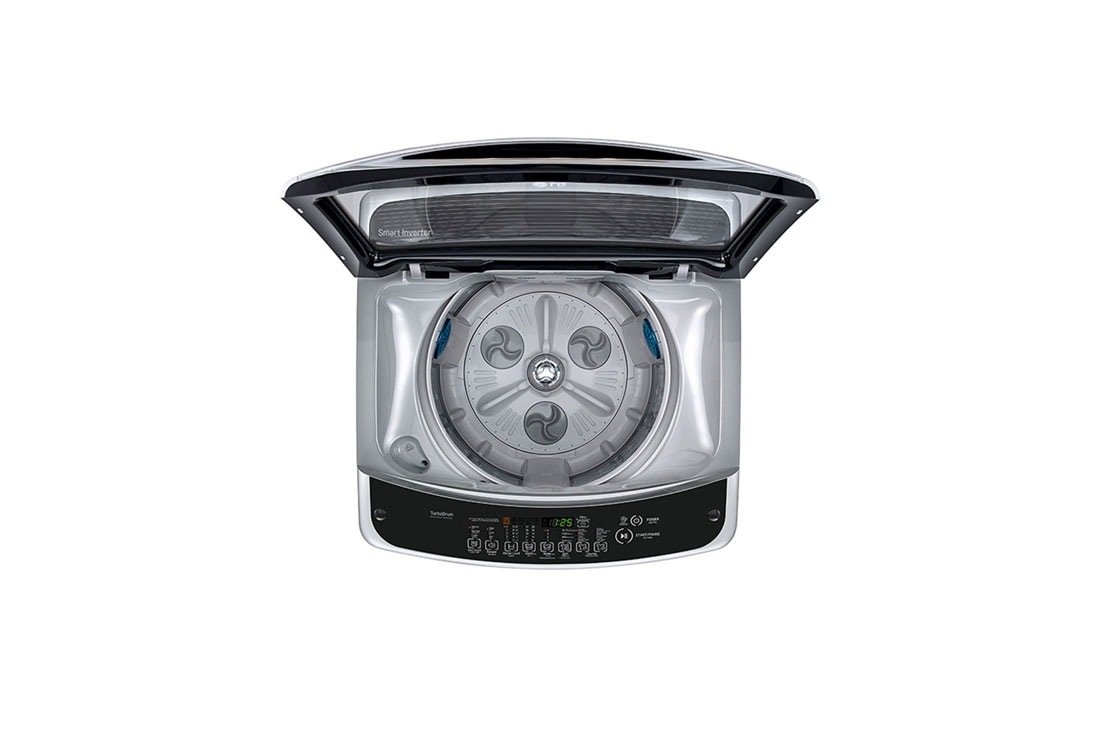 LG 12kg Top Load Washing Machine, Silver, T1788NEHTE, thumbnail 4