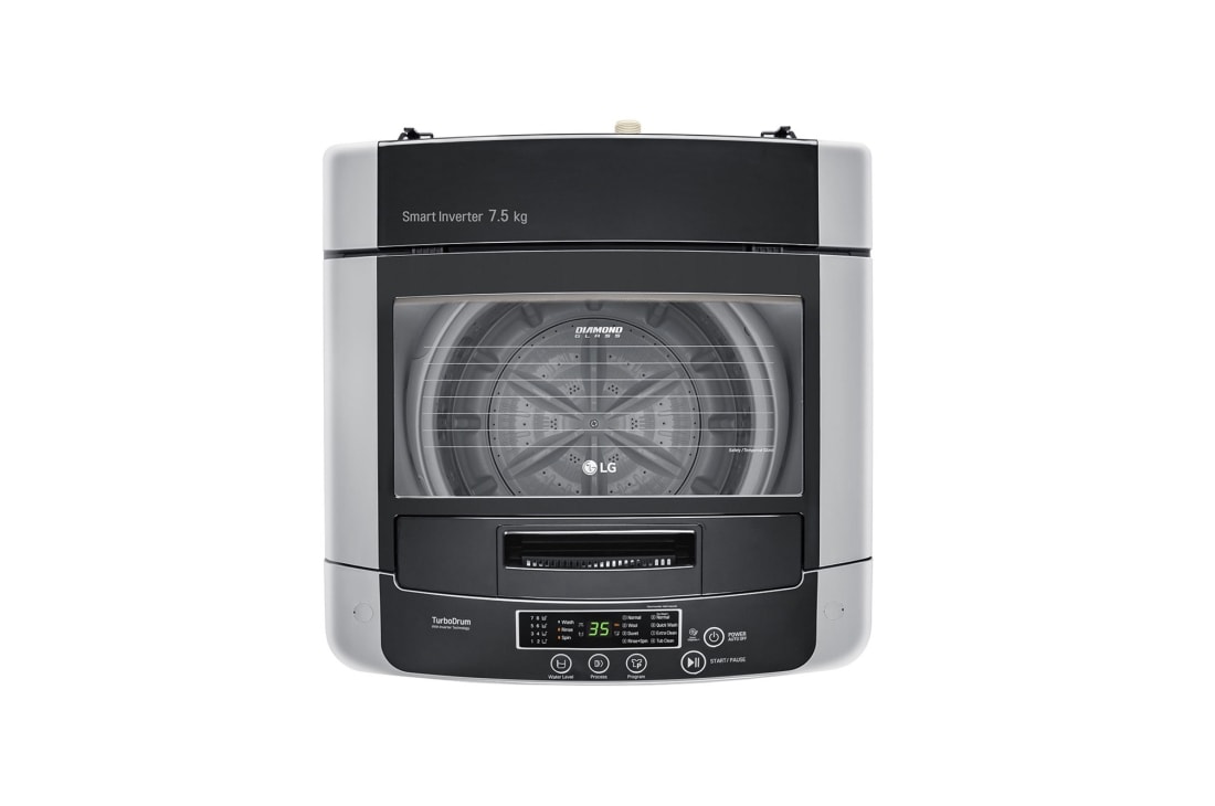 LG 9kg Top Load Washing Machine Smart Inverter LG UAE