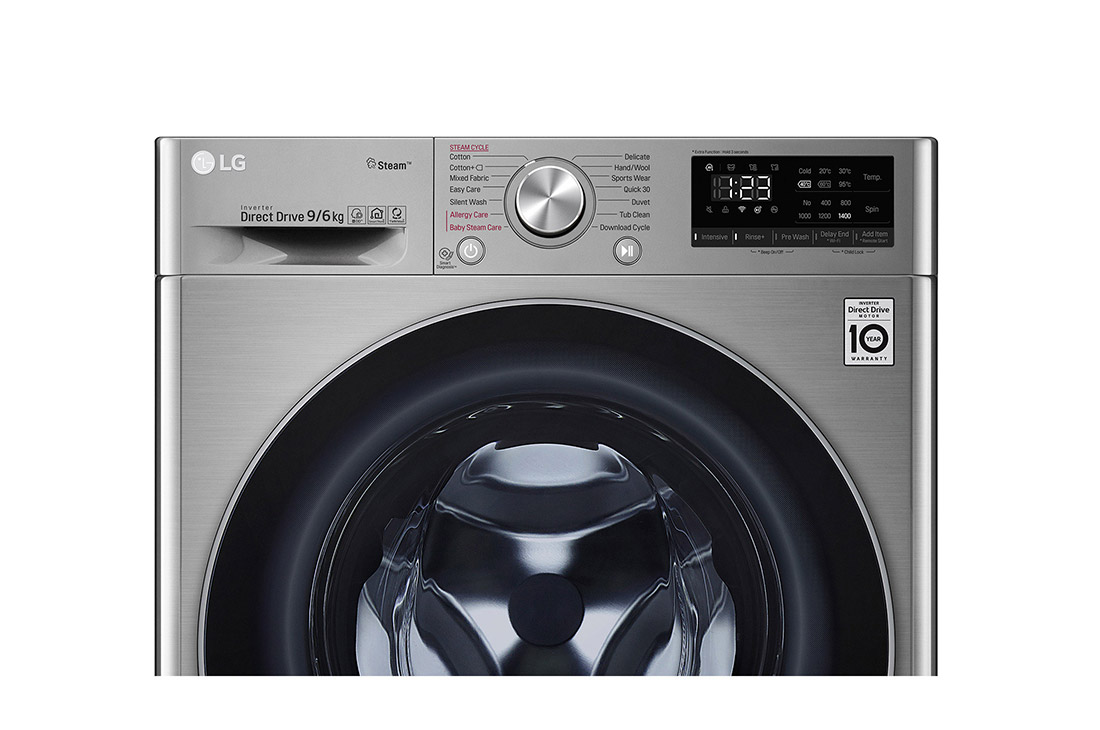 LG Front Washing Machine with Dryer, 9/6kg | LG UAE