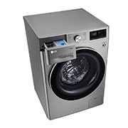 LG 9kg Washing Machine, Stainless Silver, F4V5VYP2T, thumbnail 10