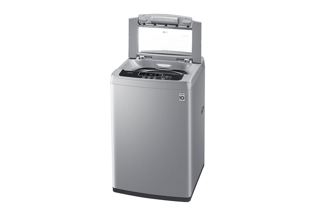 LG 9kg Top Load Washer, Smart Inverter, Silver | LG UAE