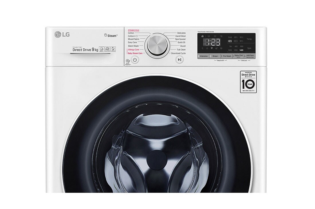 Lg Washer 9 Kg Bigger Capacity Ai Dd Steam Thinq Lg Uae