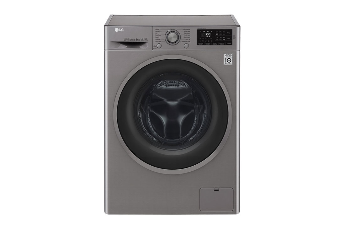LG Washer & Dryer, 8 / 5 Kg, 6 Motion Direct Drive, Add Item, ThinQ, F4J6TMP8S
