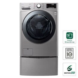 LG TWINWash™, Washer & Dryer, 21.5 / 10 Kg, 6 Motion Direct Drive, Steam™, TurboWash360, ThinQ2