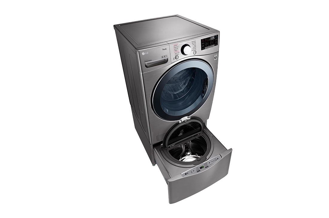 Lg Twinwash Washer Dryer 21 5 10 Kg 6 Motion Direct Drive Steam Turbowash360 Thinq Lg Uae