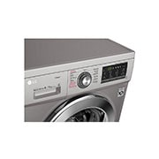 LG Washer & Dryer, 8 /5 Kg, 6 Motion Direct Drive, Steam Technology, Smart Diagnosis™, Washer & Dryer, 8 /5 Kg, 6 Motion Direct Drive, Steam Technology, Smart Diagnosis™, FH4G6TDG6, thumbnail 3