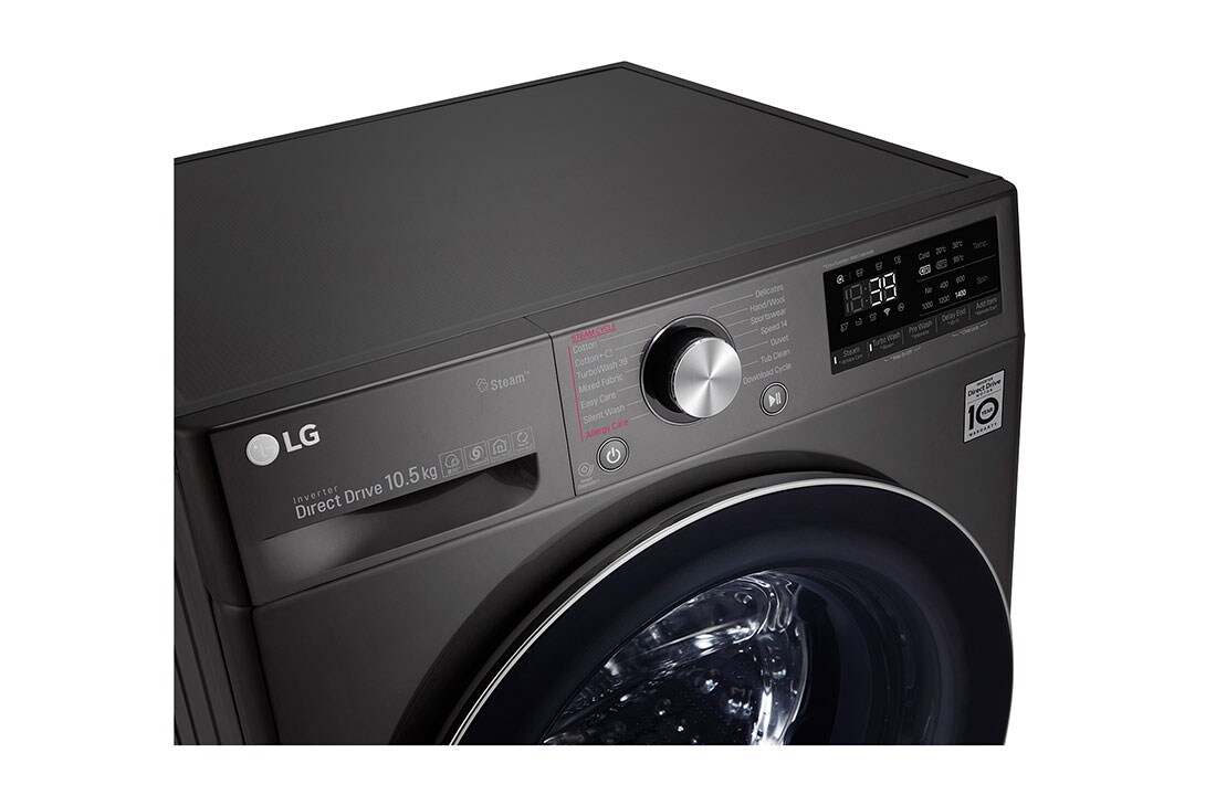 LG 10.5kg Washing Machine, AI DD™, Slim Design, F4V9RWP2E, F4V9RWP2E, thumbnail 3