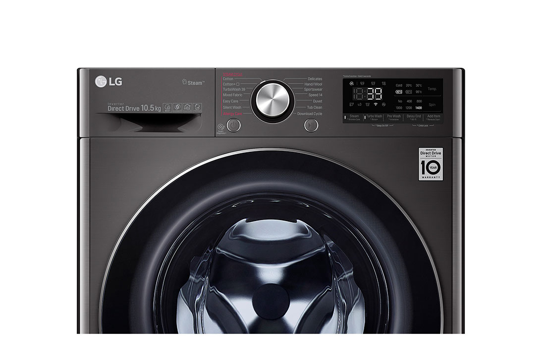 LG 10.5kg Washing Machine, AI DD™, Slim Design, F4V9RWP2E, F4V9RWP2E, thumbnail 5