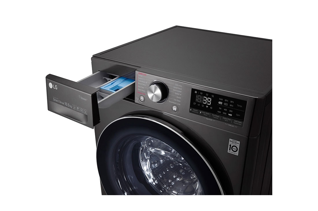 LG 10.5kg Washing Machine, AI DD™, Slim Design, F4V9RWP2E, F4V9RWP2E, thumbnail 6