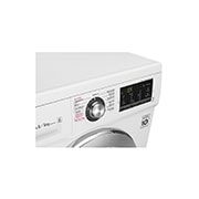 LG Washer Dryer Combo, 8/5kg, White, Washer & Dryer, 8 /5 Kg, 6 Motion Direct Drive, Steam Technology, Smart Diagnosis™, FH4G6TDG2, thumbnail 6