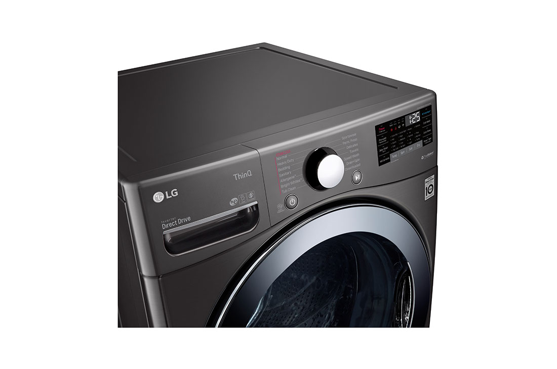 Buy LG 2023 8kg Front Load Washing Machine, Black Online in UAE