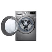 LG Washer Dryer Combo, 13/8kg, AI DD™, ThinQ™, front open view, F15L9DGD, thumbnail 2