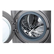 LG Washer & Dryer, 13/8 Kg, AI DD, TurboWash, Steam, ThinQ, left view, F15L9DGD, thumbnail 4