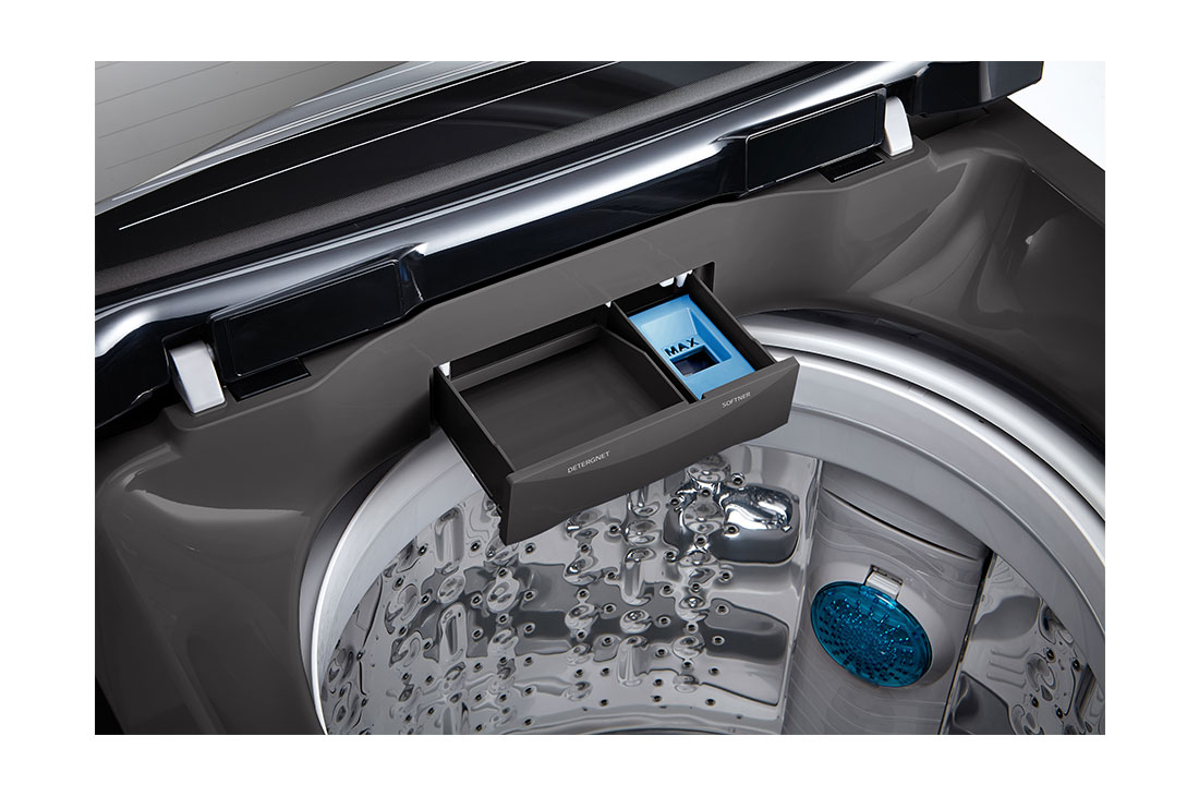 LG 12kg Top Load Washing Machine, Black, T1866NEHT2, T1866NEHT2, thumbnail 6